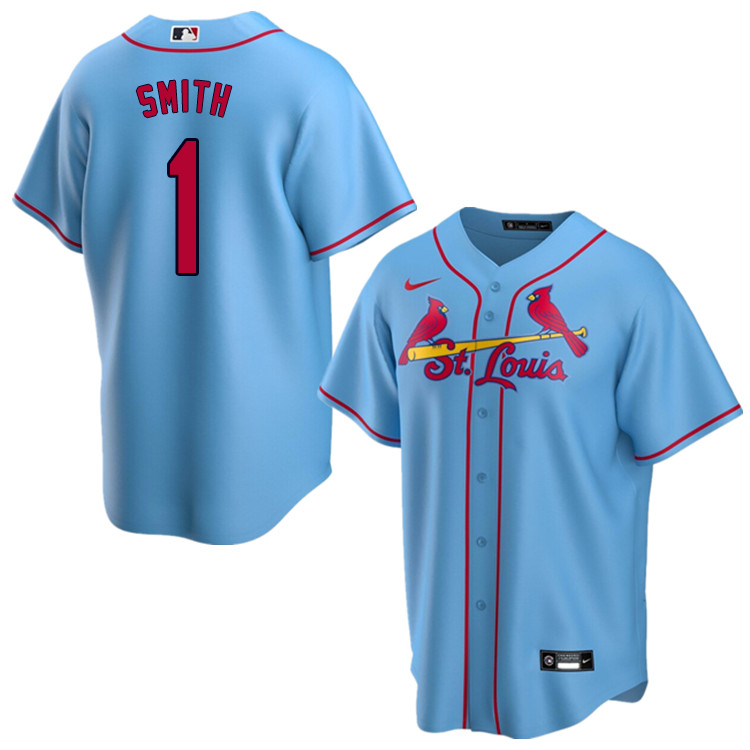 Nike Men #1 Ozzie Smith St.Louis Cardinals Baseball Jerseys Sale-Blue
